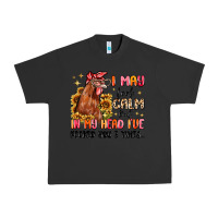 Pigment Black i may look calm but in my head i've pecked you Urban Heavy Tee - MaliasSmallBusiness