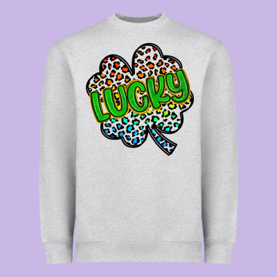 Lucky St Patrick S Day Heavyweight Sweatshirt Designed By Artiststas