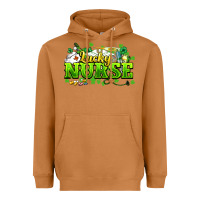 Meerkat Lucky Nurse St. Patrick's Day Heavyweight Hoodie - HowdyJamesFarm