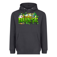 Smoke Lucky Nurse St. Patrick's Day Heavyweight Hoodie - HowdyJamesFarm