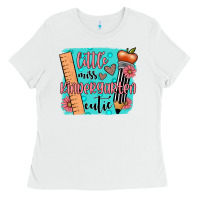 Little Miss Kindergarten Cutie Ladies Tee | Teevron