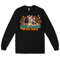 Black Fall Cutest Pumpkin In The Patch Pig Long Sleeve Tee - LillyAllenDesigns