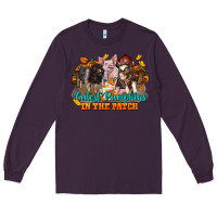 Plum Fall Cutest Pumpkin In The Patch Pig Long Sleeve Tee - LillyAllenDesigns