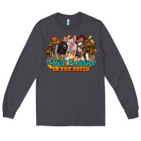 Smoke Fall Cutest Pumpkin In The Patch Pig Long Sleeve Tee - LillyAllenDesigns