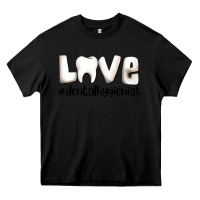 Black love dental hygienist Heavy Core Tee - AdoDesignShop