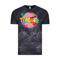 Cloud Black teacher Vintage Tee - NancyCooperArtShop