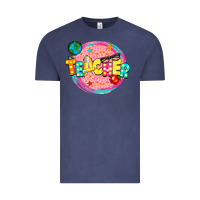Vintage Denim teacher Vintage Tee - NancyCooperArtShop