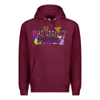 Burgundy Pharmacy Tech Premium Hoodie - HowdyJamesFarm