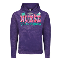 Cloud Purple nurse in progress Vintage Hoodie - NancyCooperArtShop