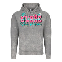 Cloud Rock nurse in progress Vintage Hoodie - NancyCooperArtShop