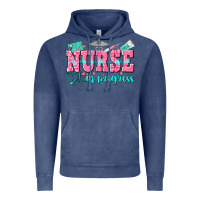 Vintage Denim nurse in progress Vintage Hoodie - NancyCooperArtShop