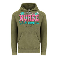 Vintage Olive nurse in progress Vintage Hoodie - NancyCooperArtShop
