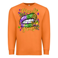 Carrot mardi gras with  lip olivia Premium Sweatshirt - OliviaCreatesArt