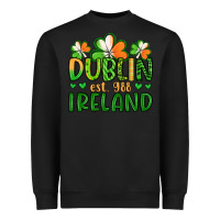 Black dublin ireland st patrick s day Heavyweight Sweatshirt - Artiststas