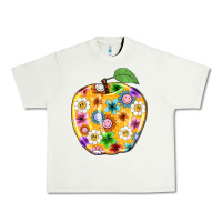 Pistachio colorful flora apple teacher Urban Heavy Tee - NancyCooperArtShop