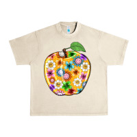 Sandshell colorful flora apple teacher Urban Heavy Tee - NancyCooperArtShop