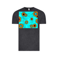 Turquoise Gemstone Sunflower Vintage Tee | Teevron
