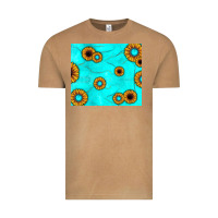 Vintage Camel turquoise gemstone sunflower Vintage Tee - JahusDesignShop