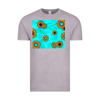 Vintage Zinc turquoise gemstone sunflower Vintage Tee - JahusDesignShop