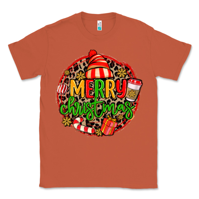 Merry Leopard Merry Christmas Classic Tee by MaliasSmallBusiness | Teevron
