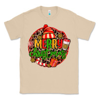 Mushroom merry leopard merry christmas Classic Tee - MaliasSmallBusiness