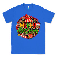 True Royal merry leopard merry christmas Classic Tee - MaliasSmallBusiness