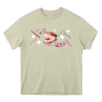 Mossy dentist elements Heavy Core Tee - AdoDesignShop