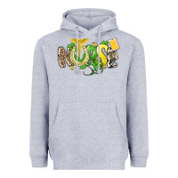 Heather Grey Nurse St. Patrick's Day Heavyweight Hoodie - HowdyJamesFarm