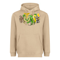 Mushroom Nurse St. Patrick's Day Heavyweight Hoodie - HowdyJamesFarm