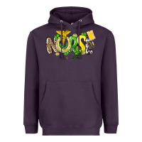 Plum Nurse St. Patrick's Day Heavyweight Hoodie - HowdyJamesFarm