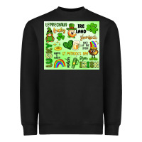 Black st patrick's day Heavyweight Sweatshirt - Artiststas