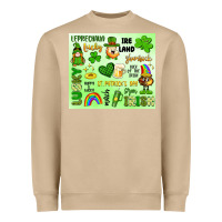 Mushroom st patrick's day Heavyweight Sweatshirt - Artiststas