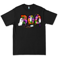 Black halloween boo Premium Tee - AdoDesignShop