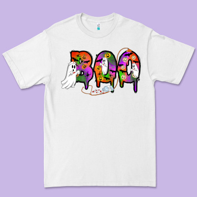 Halloween Boo Premium Tee Designed By Adodesignshop