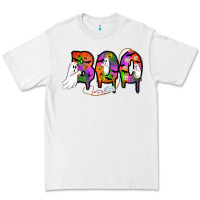 White halloween boo Premium Tee - AdoDesignShop