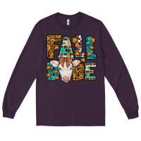 Plum Fall Babe Baby Calf Long Sleeve Tee - LillyAllenDesigns