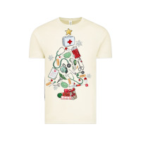 Vintage Arctic nurse christmas tree Vintage Tee - MaliasSmallBusiness