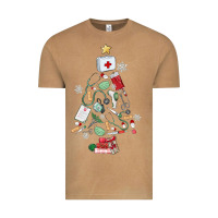 Vintage Camel nurse christmas tree Vintage Tee - MaliasSmallBusiness