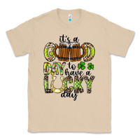 Mushroom It's a Good Day To Have a Lucky Day Classic Tee - CowhideDigitalArt