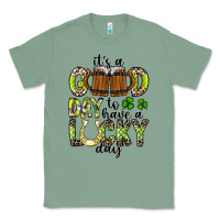 Sage It's a Good Day To Have a Lucky Day Classic Tee - CowhideDigitalArt