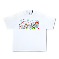 White christmas nurse Urban Heavy Tee - MaliasSmallBusiness