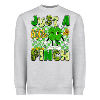 Heather Grey just a little pinch Heavyweight Sweatshirt - Artiststas