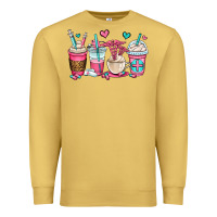Antique Gold nurse coffee cups Premium Sweatshirt - OliviaCreatesArt