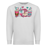 Dove Grey nurse coffee cups Premium Sweatshirt - OliviaCreatesArt
