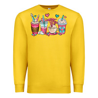 Lemon nurse coffee cups Premium Sweatshirt - OliviaCreatesArt