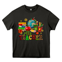 Asphalt christmas jolly teachers Heavy Core Tee - AdoDesignShop
