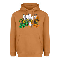 Meerkat St. Patrick's Ireland flag Heavyweight Hoodie - HowdyJamesFarm