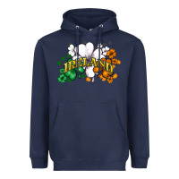 Navy St. Patrick's Ireland flag Heavyweight Hoodie - HowdyJamesFarm