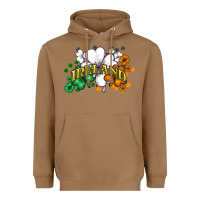 Toasted Coconut St. Patrick's Ireland flag Heavyweight Hoodie - HowdyJamesFarm