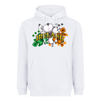 White St. Patrick's Ireland flag Heavyweight Hoodie - HowdyJamesFarm